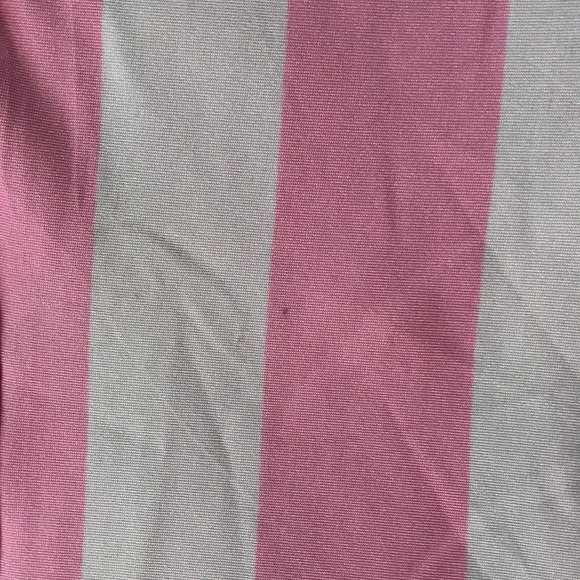 In Your Face Pink Striped 1/2 Zip Polo Bowling Top - Picture 10 of 10